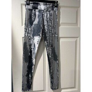 Les Tout Petits High- waisted Legging Gray and Black Size 14 Years Suede Girl